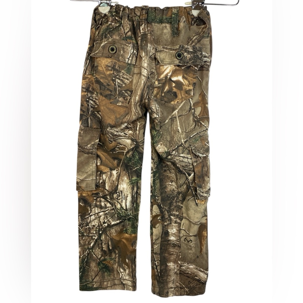 Realtree Camo Cargo Hunting Pants Boys (6-7) - Picture 2 of 4